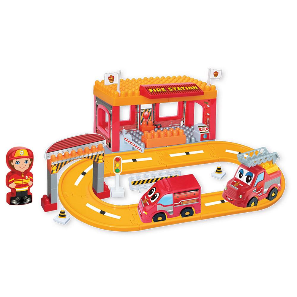 Dede - Fire Road Set - 46 Pcs