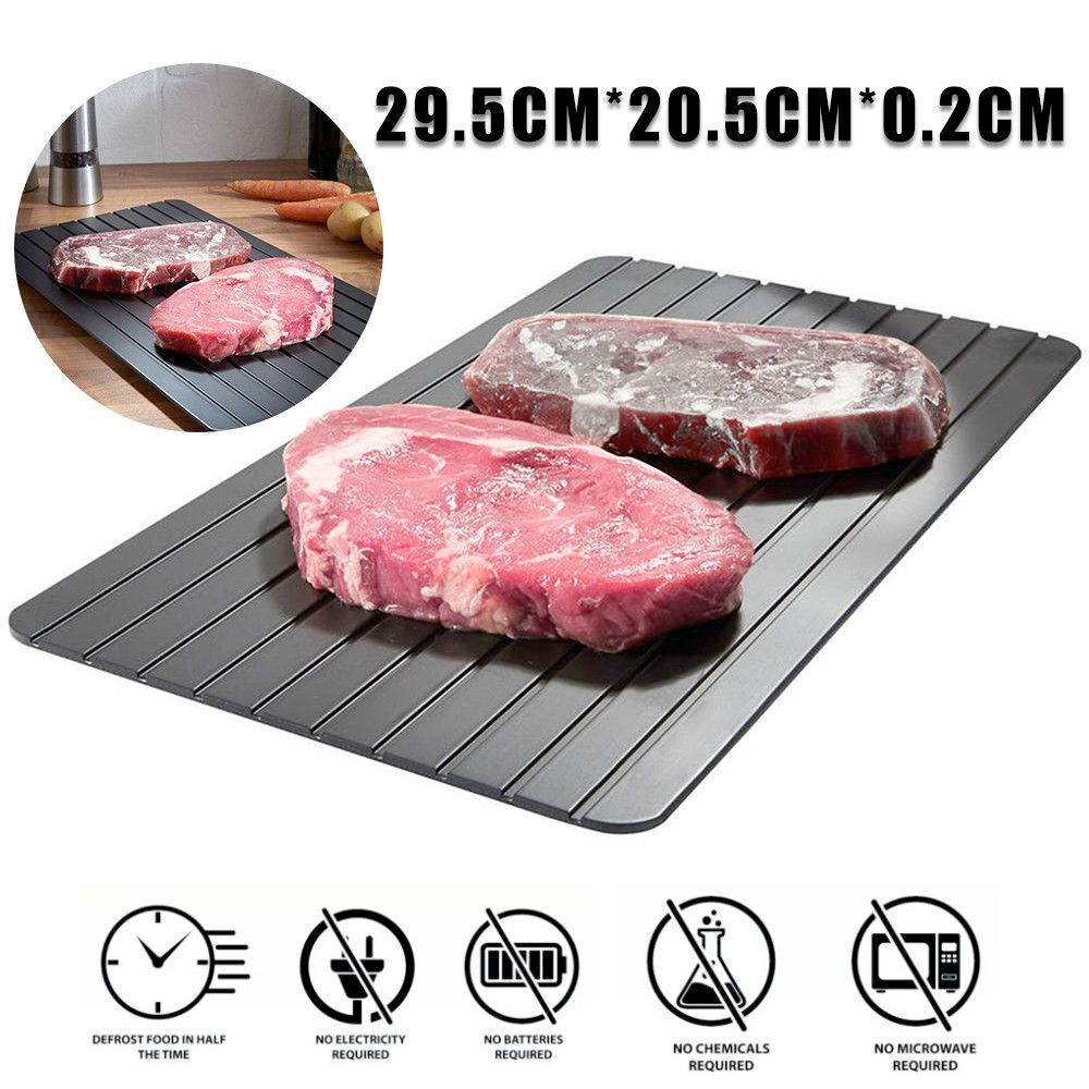 Defrost Express Aluminium Thawing Tray Plate