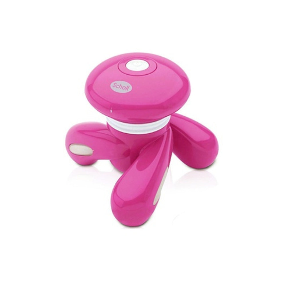 Delfino Handheld Electric Massager, Full Body Wave Vibration Massager for Head, Neck, Shoulder, Hand, Leg, Best Relaxing Product for Fatigue, Color (Pink)