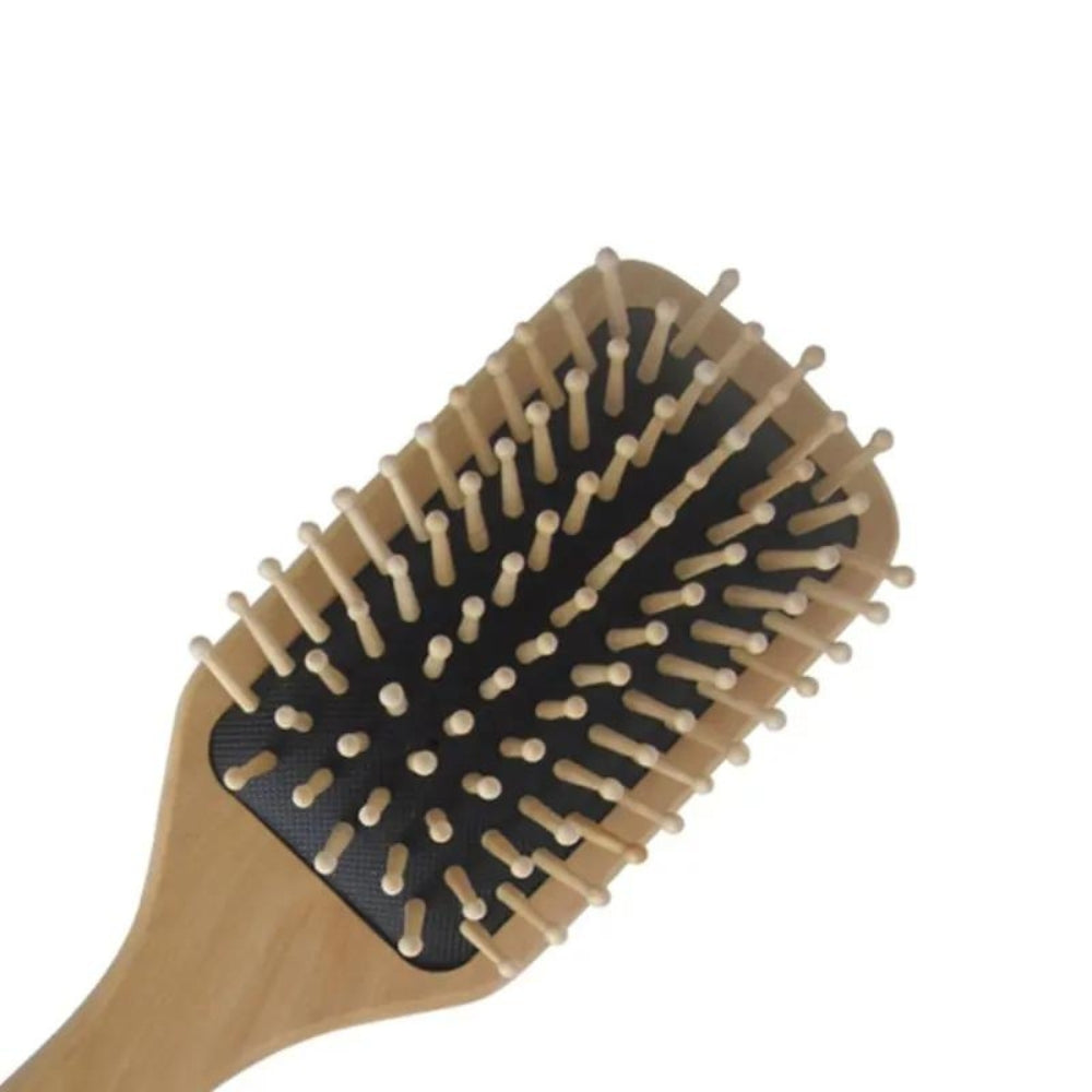 Detangling Massage Wood Hair Comb Brush