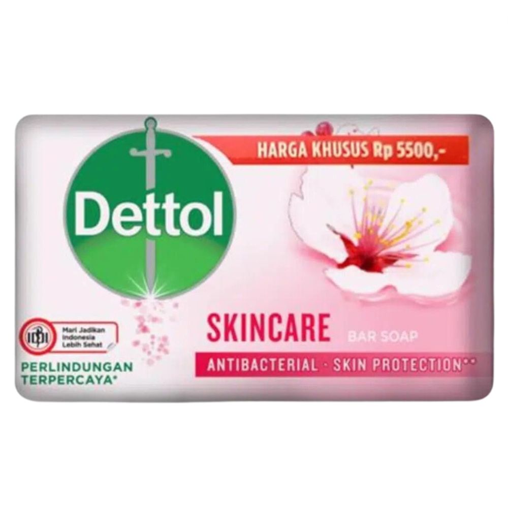 Dettol SkinCare Antibacterial Bar Soap Sakura Blossom 100g