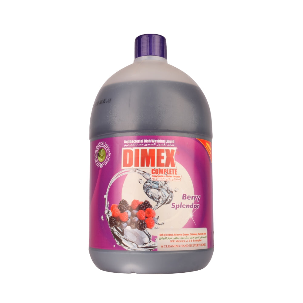 Dimex Dishwashing Liquid Berry 3.785 L