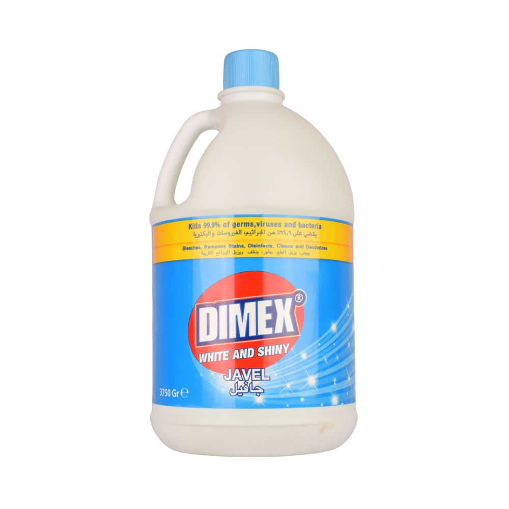Dimex Javel Normal White And Shiny Bleach 3.75 L