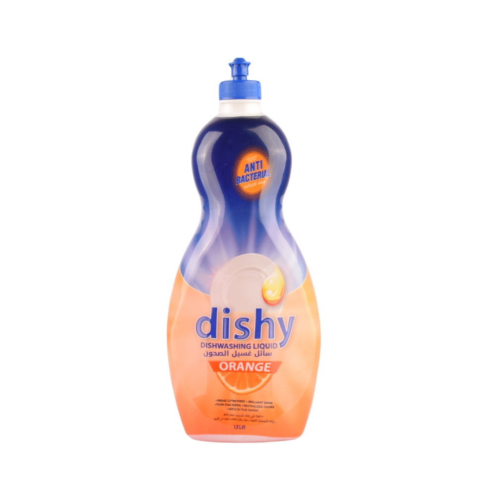 Dishy Dishwashing Liquid In Orange 1.5 L