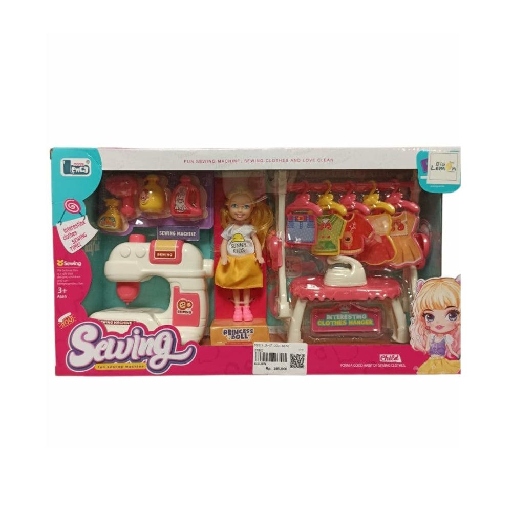 Doll Sewing Machine Sewing Machine Doll Children's Toys A474 TS