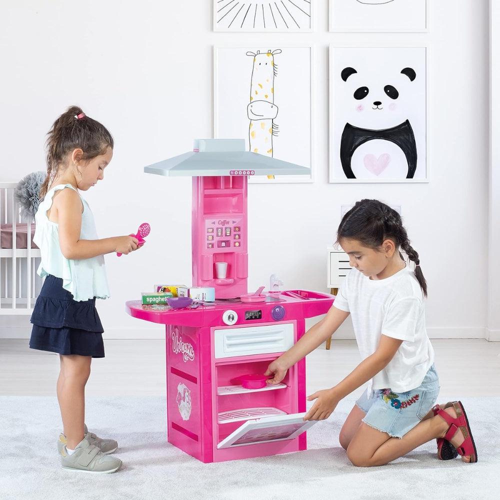 Dolu Toys - Unicorn Kitchen Complete Playset With 20 Accessories