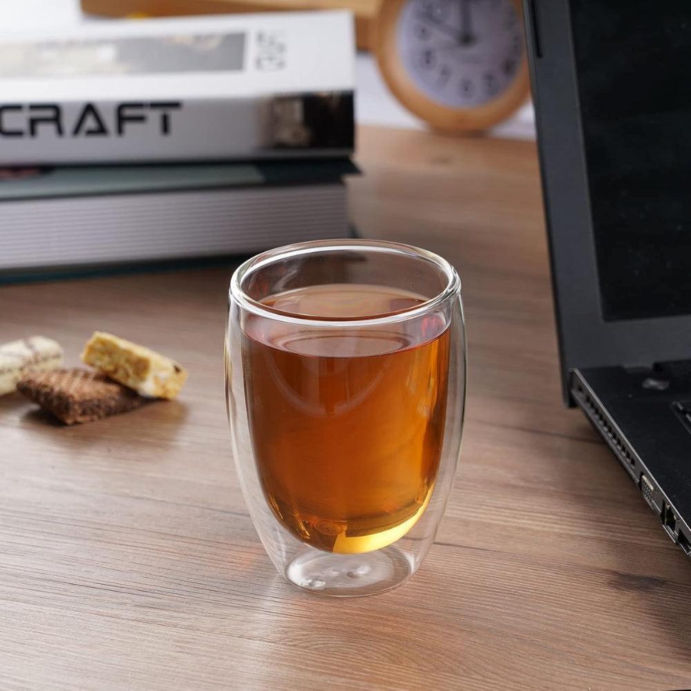 Double Glass Cup