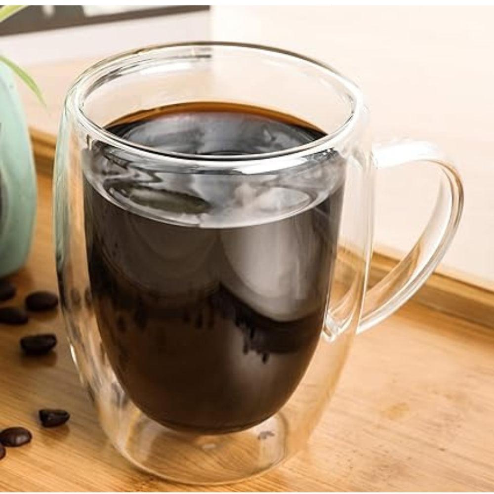 Double Walled Preserves HotCold Coffe Mug With Handle