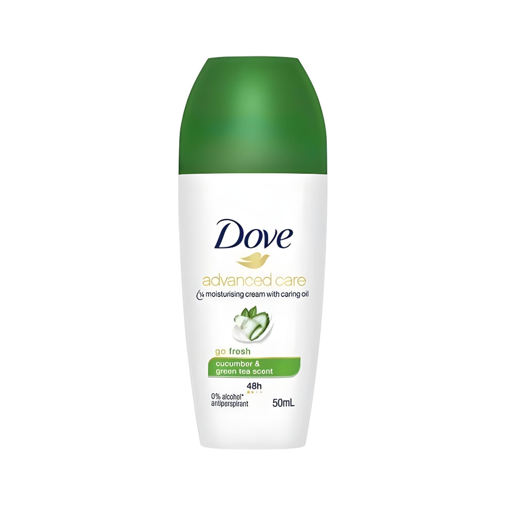 Dove Advanced Care Go Fresh Cucumber & Green Tea Scent 1/4 Moisturising Cream With Caring Oil 50ml
