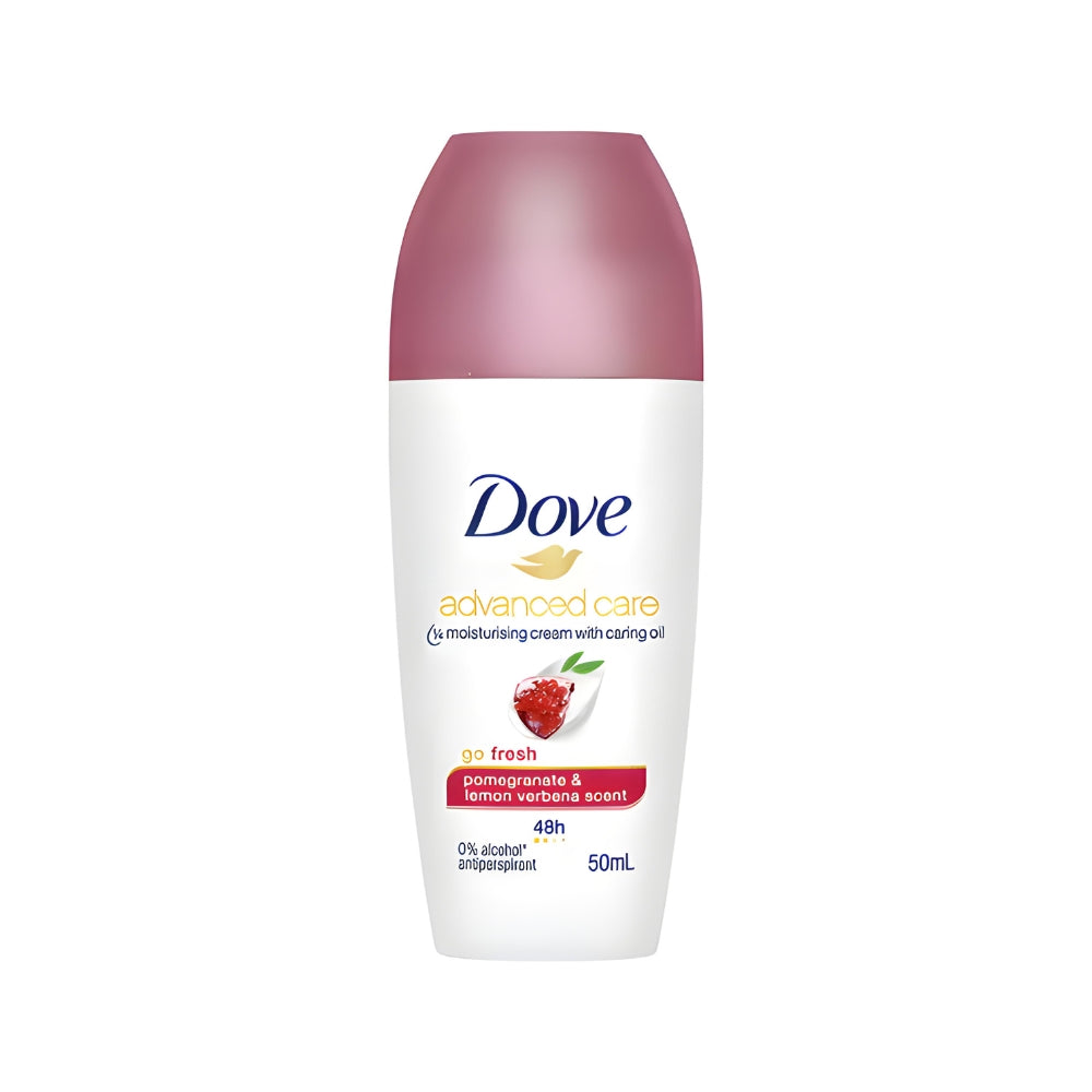 Dove Advanced Care Go Fresh Pomegranate & Lemon Verbena Scent 1/4 Moisturising Cream With Caring Oil 50ml