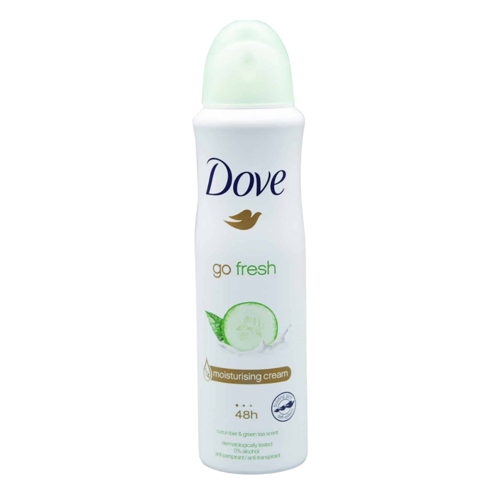 Dove Antiperspirant Deodorant 48H Spray Fresh Cucumber & Green Tea 150ML
