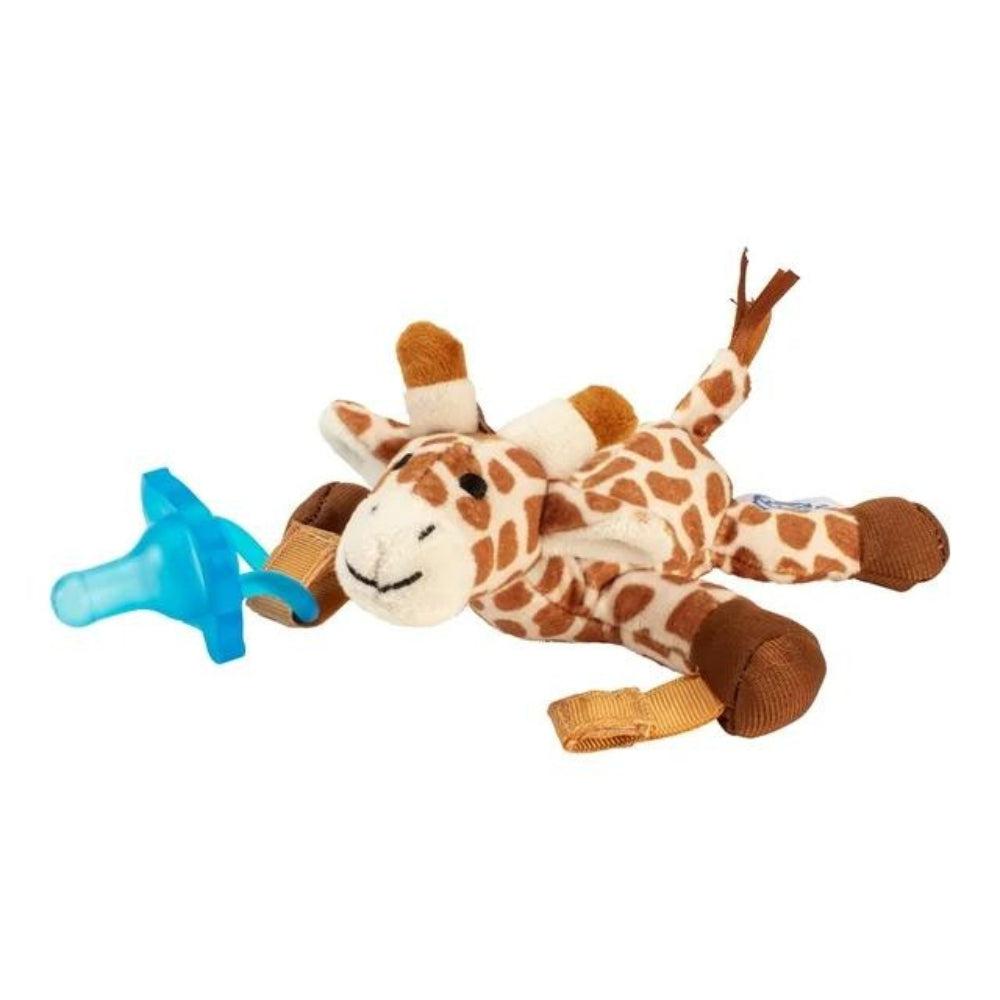 Dr. Brown’s Lovey Pacifier and Teether Holder with HappyPaci Silicone Baby Pacifier - Giraffe - 0-12m