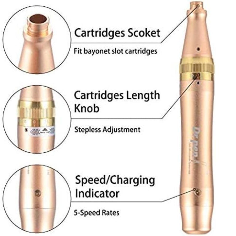 Dr. Pen M5 Derma Pen Auto Micro needle System Adjustable Needle Lengths DermaPen Stamp