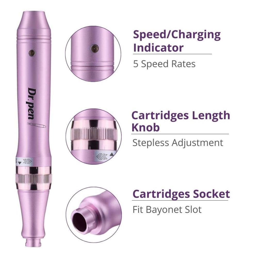 Dr. Pen Ultima M5 Professional Microneedling Pen Wireless Electric Skin Repair Tools 12 Pins 2 Needles Udrm5