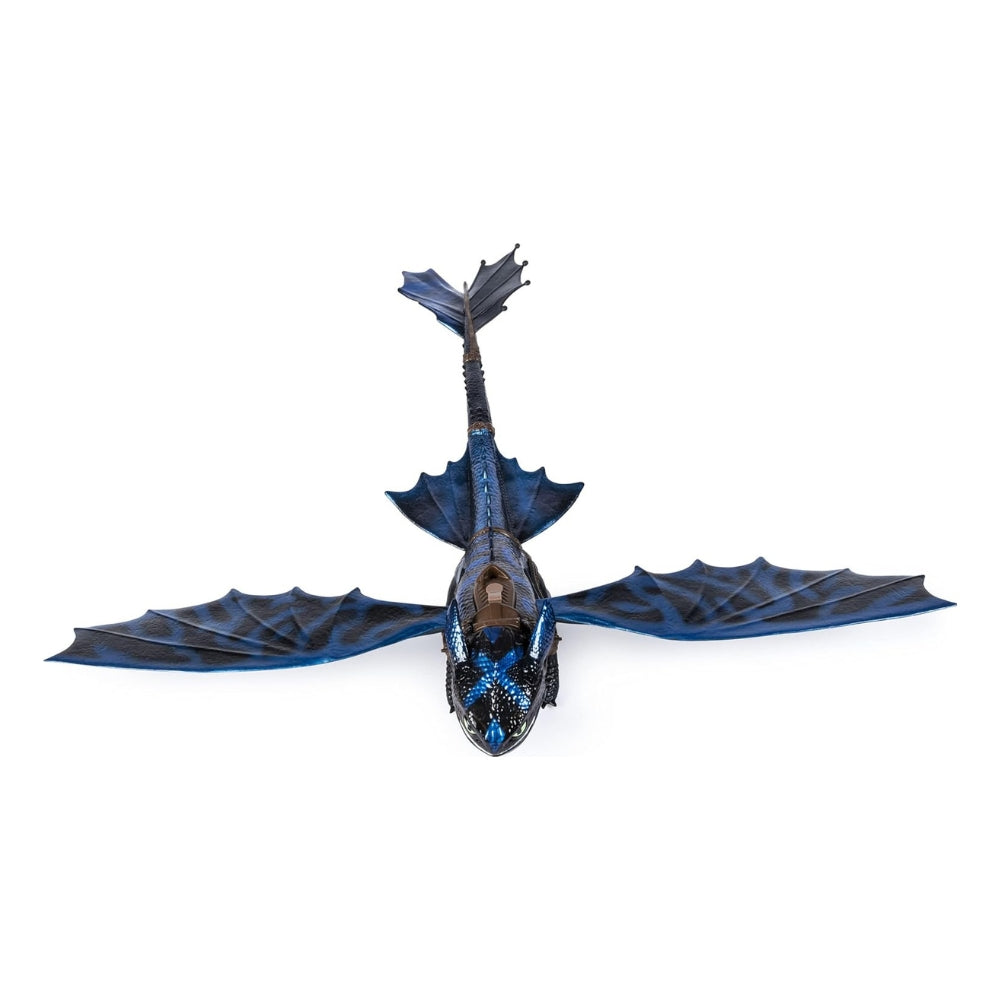 Dreamworks Dragons, Giant Fire Breathing Toothless Action Figure, 20-inch Dragon With Fire Breathing Effects