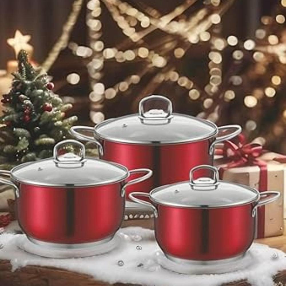 Durable 6 Pcs Kitchenware Stainless Steel Cookware Kitchen Utensils