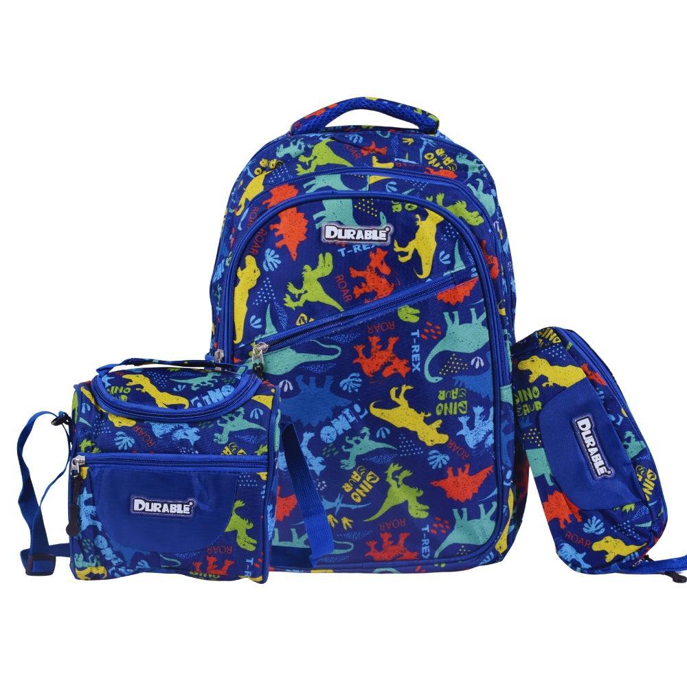 Durable Dinosaur-Themed Backpack Set for Kids