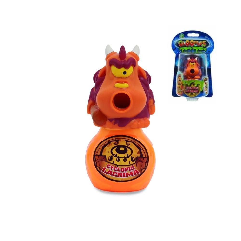 EP Line Gloopers Scary Monster Rubber Figurine With A Container With Slime 1 Pc