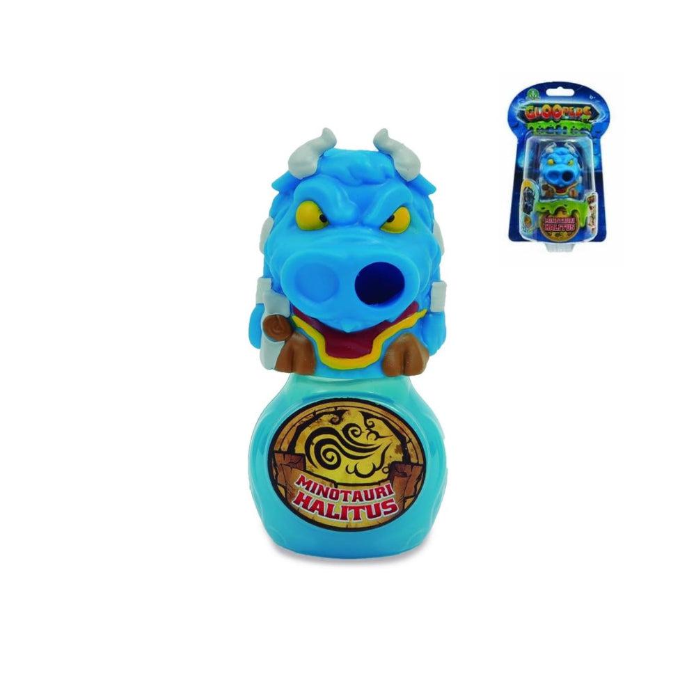 EP Line Gloopers Scary Monster Rubber Figurine With A Container With Slime 1 Pc