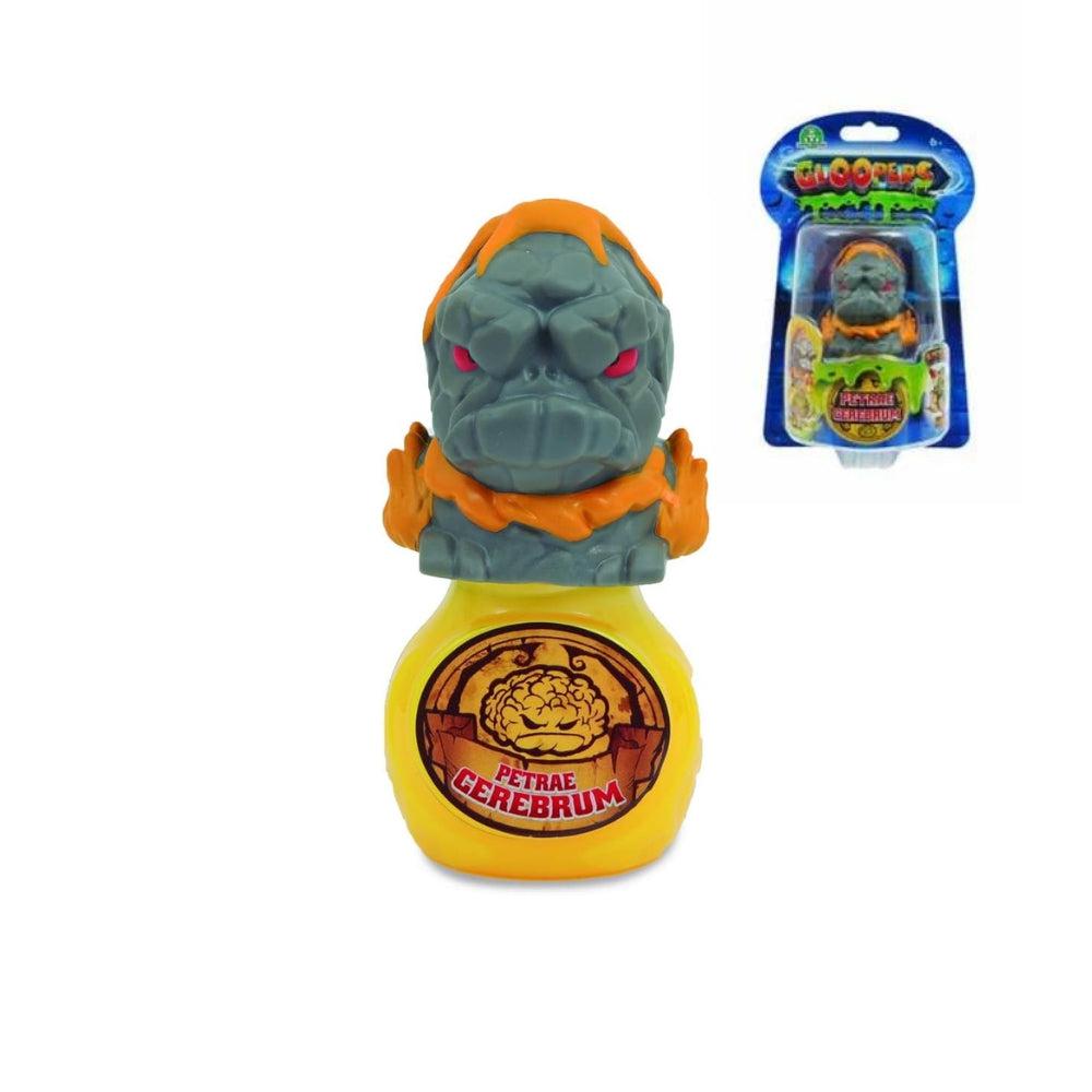 EP Line Gloopers Scary Monster Rubber Figurine With A Container With Slime 1 Pc