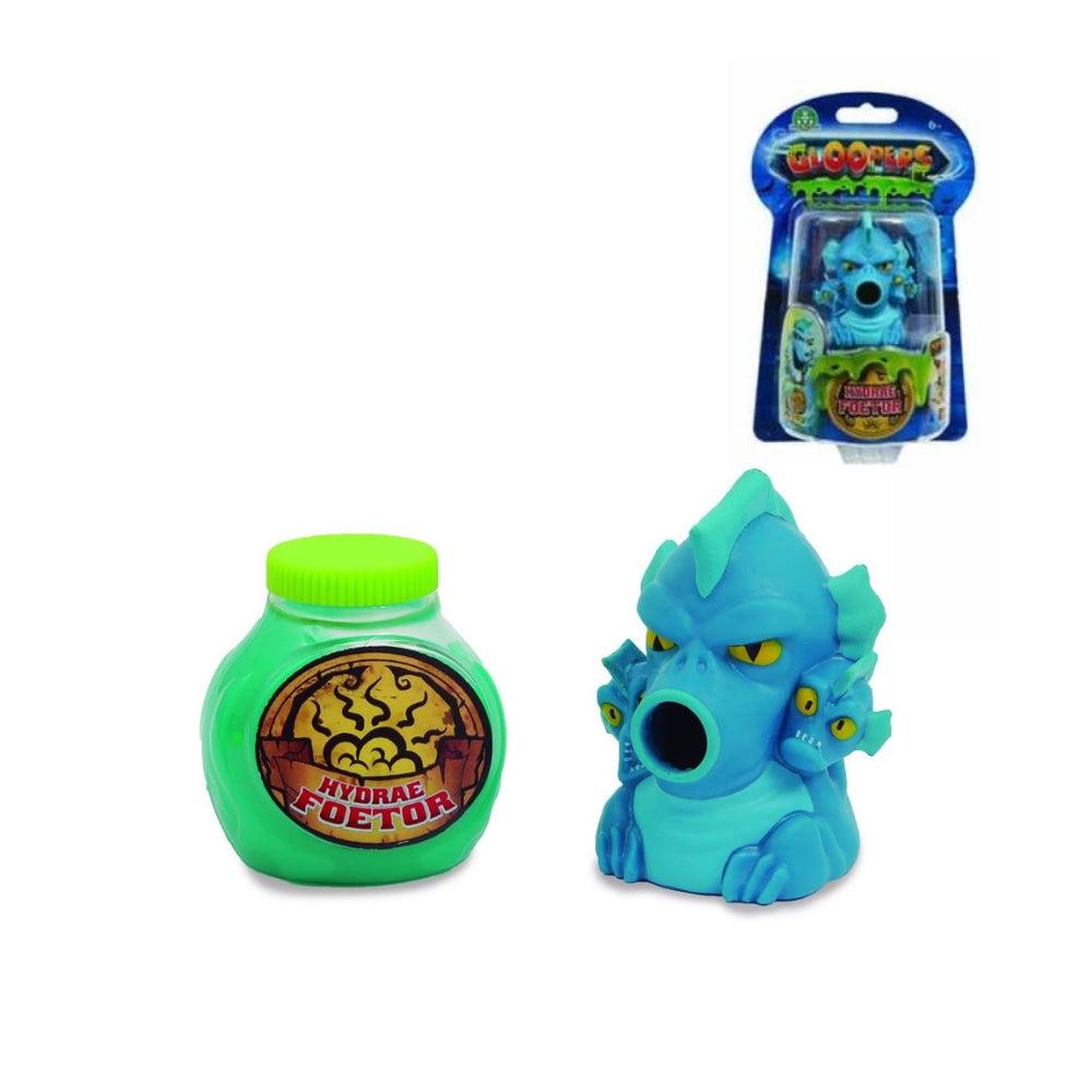 EP Line Gloopers Scary Monster Rubber Figurine With A Container With Slime 1 Pc