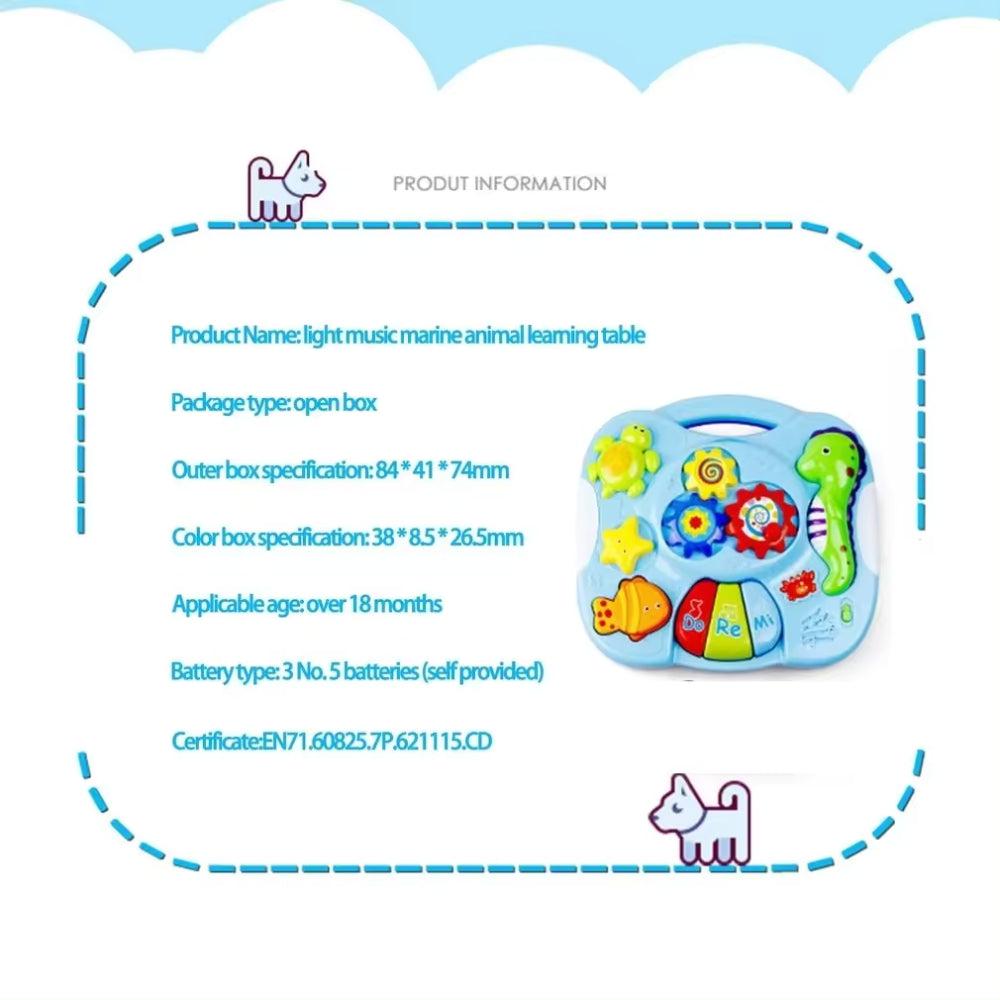 Early Educational Music Learning Table