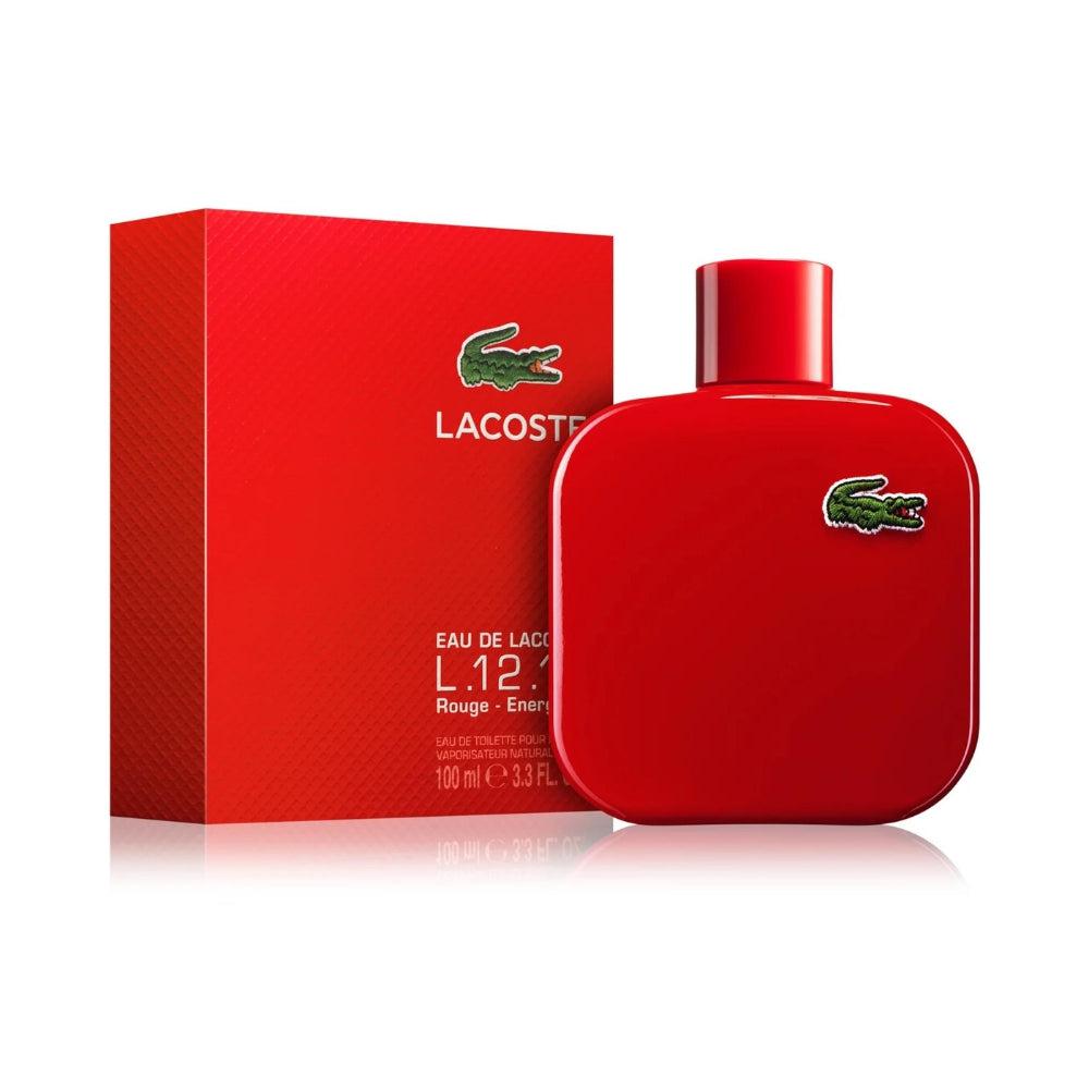 Eau De Lacoste L.12.12 Rouge Energetic EDT For Men