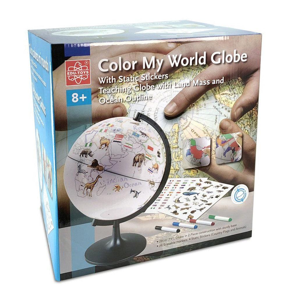 Edu Toys - Color My World Globe