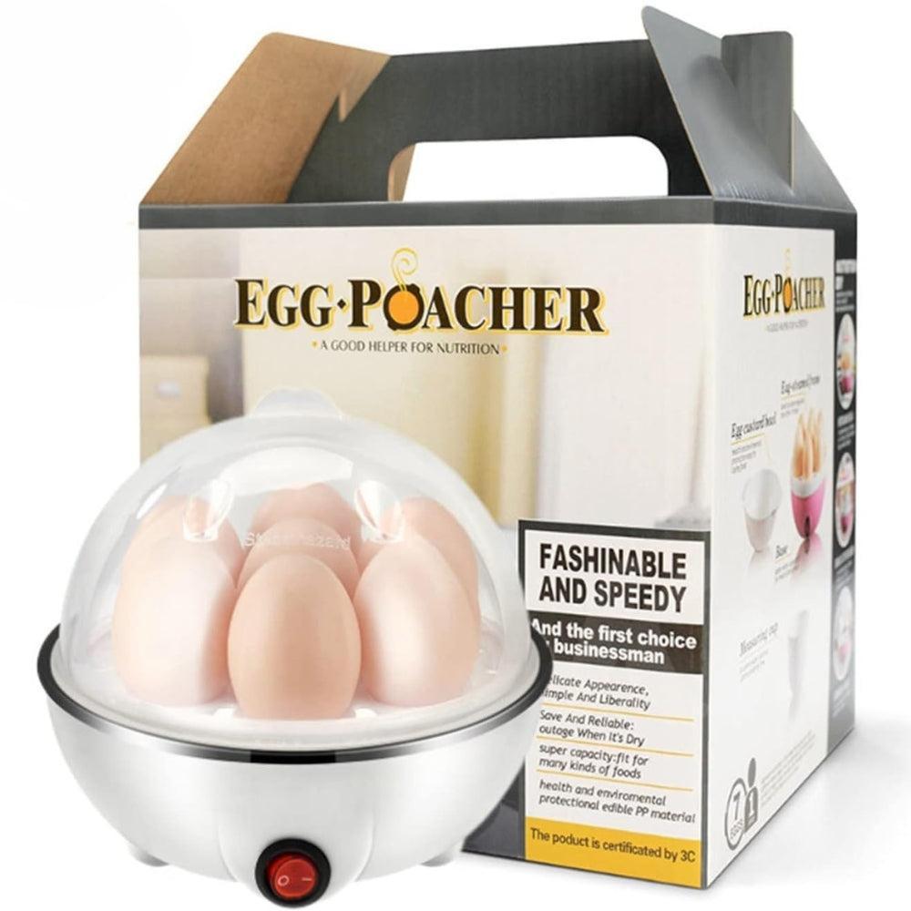Egg Cooker For Hard Boiled Eggs, Easy Egg Cooker Electric 7-Egg