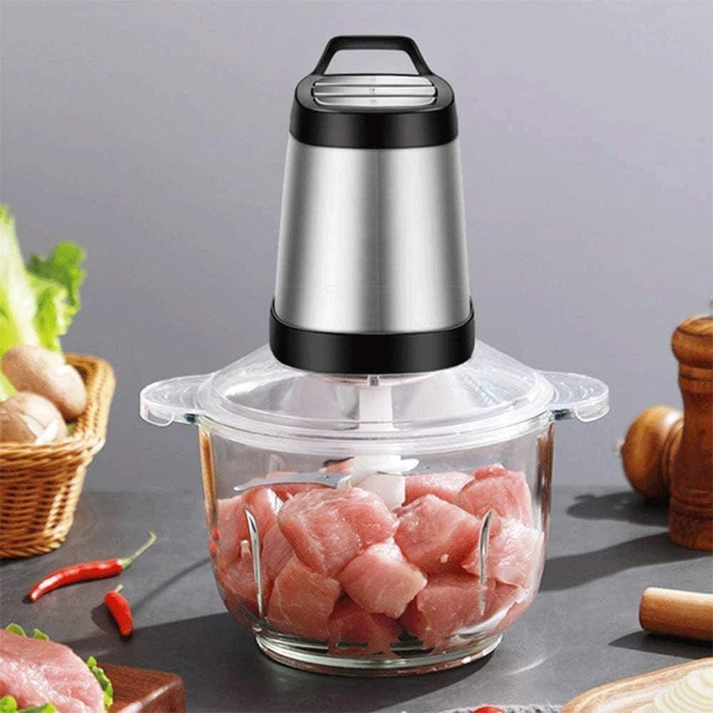 Electric Meat Grinder With Stainless Steel Slices 1.7L Food Chopper Processor Grinder 2 Speeds For Vegetable Nuts 220v 300W