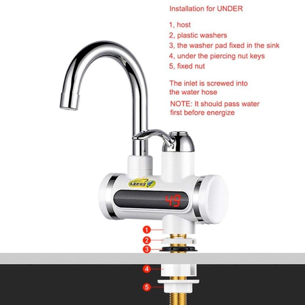 Electric Water Heater Faucet Instant Hot Water Faucet Heater