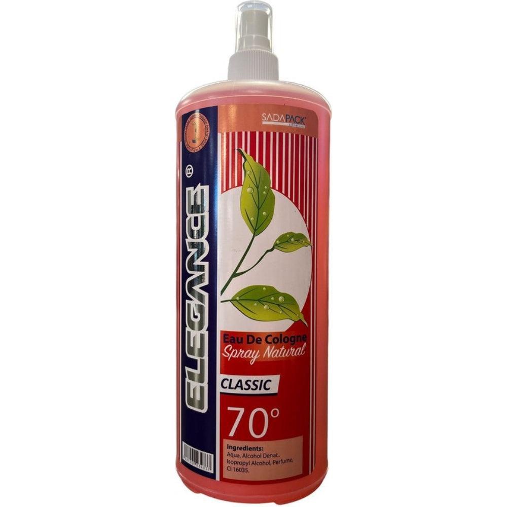 Elegance Eau De Cologne Natural Spray Classic 1000 ml