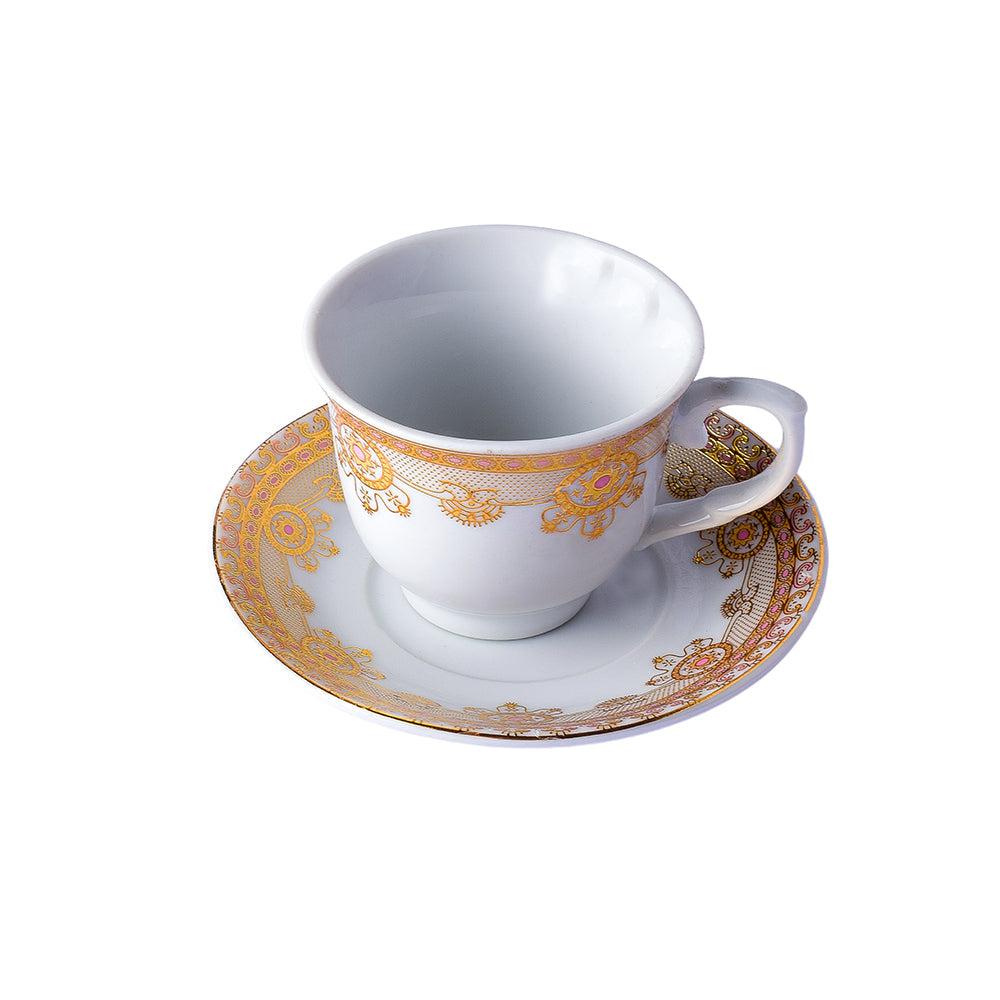 Elegance Ensemble: 12 Cup & Apron Set