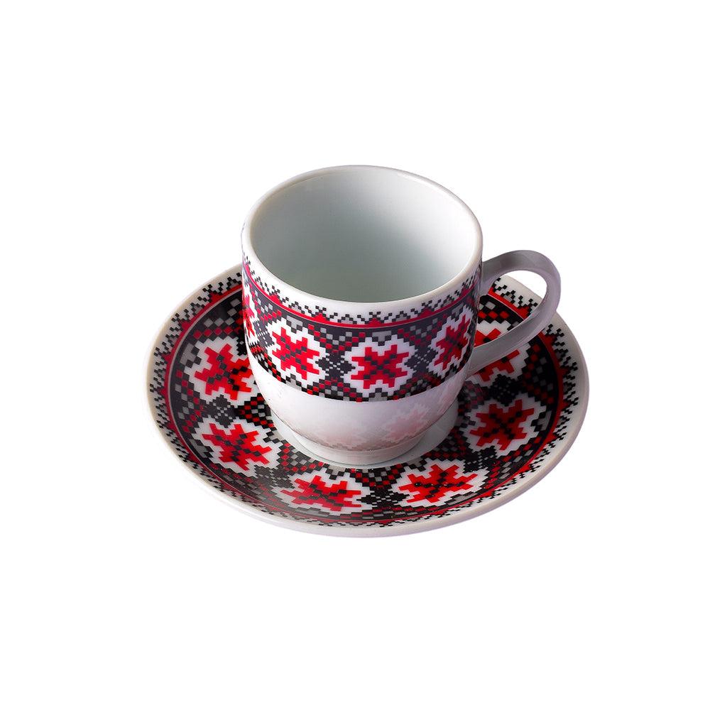 Elegance Ensemble: 12 Cup & Apron Set