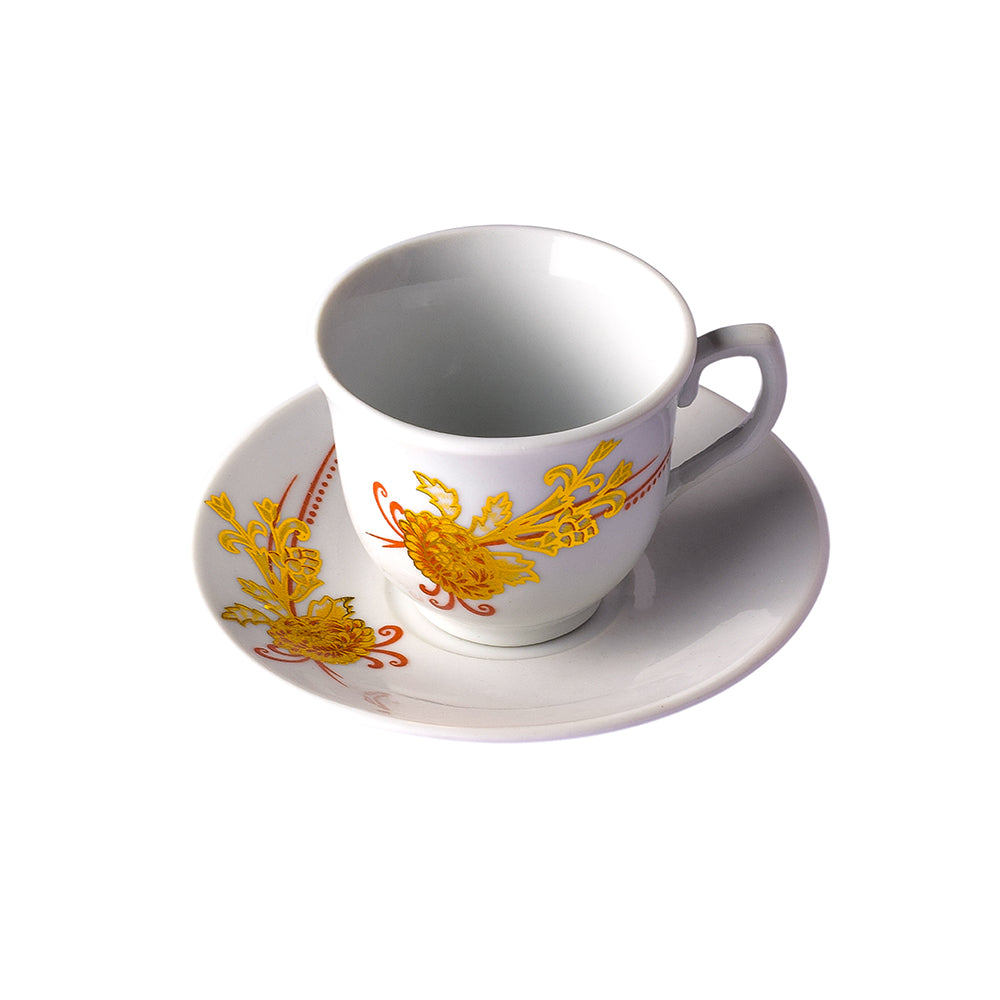 Elegance Ensemble: 12 Cup & Apron Set