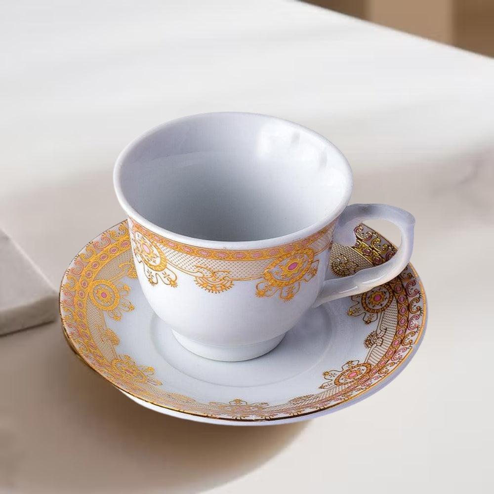 Elegance Ensemble: 12 Cup & Apron Set