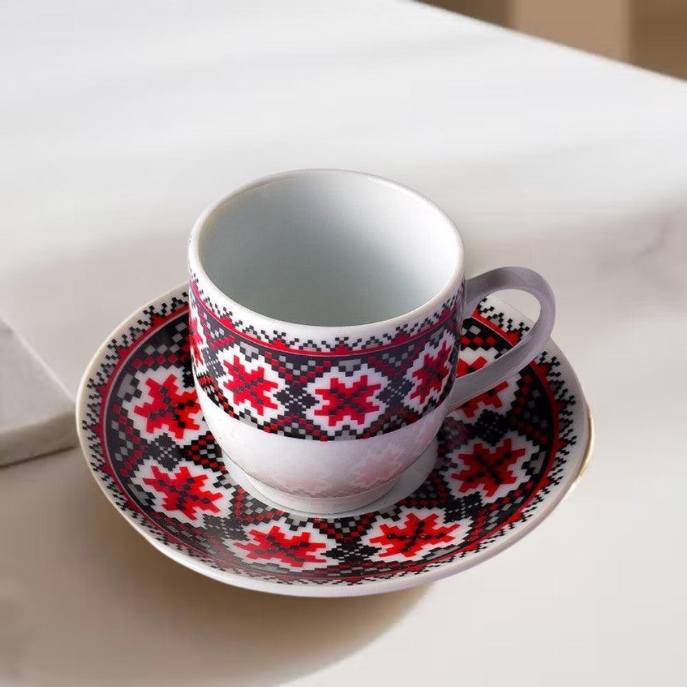 Elegance Ensemble: 12 Cup & Apron Set