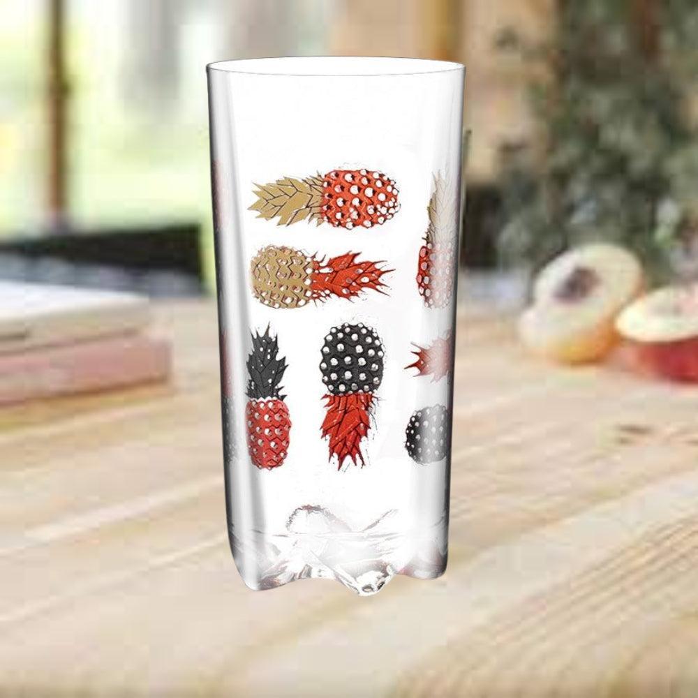 Elegant 240 ml Trio Designed Glass Cups