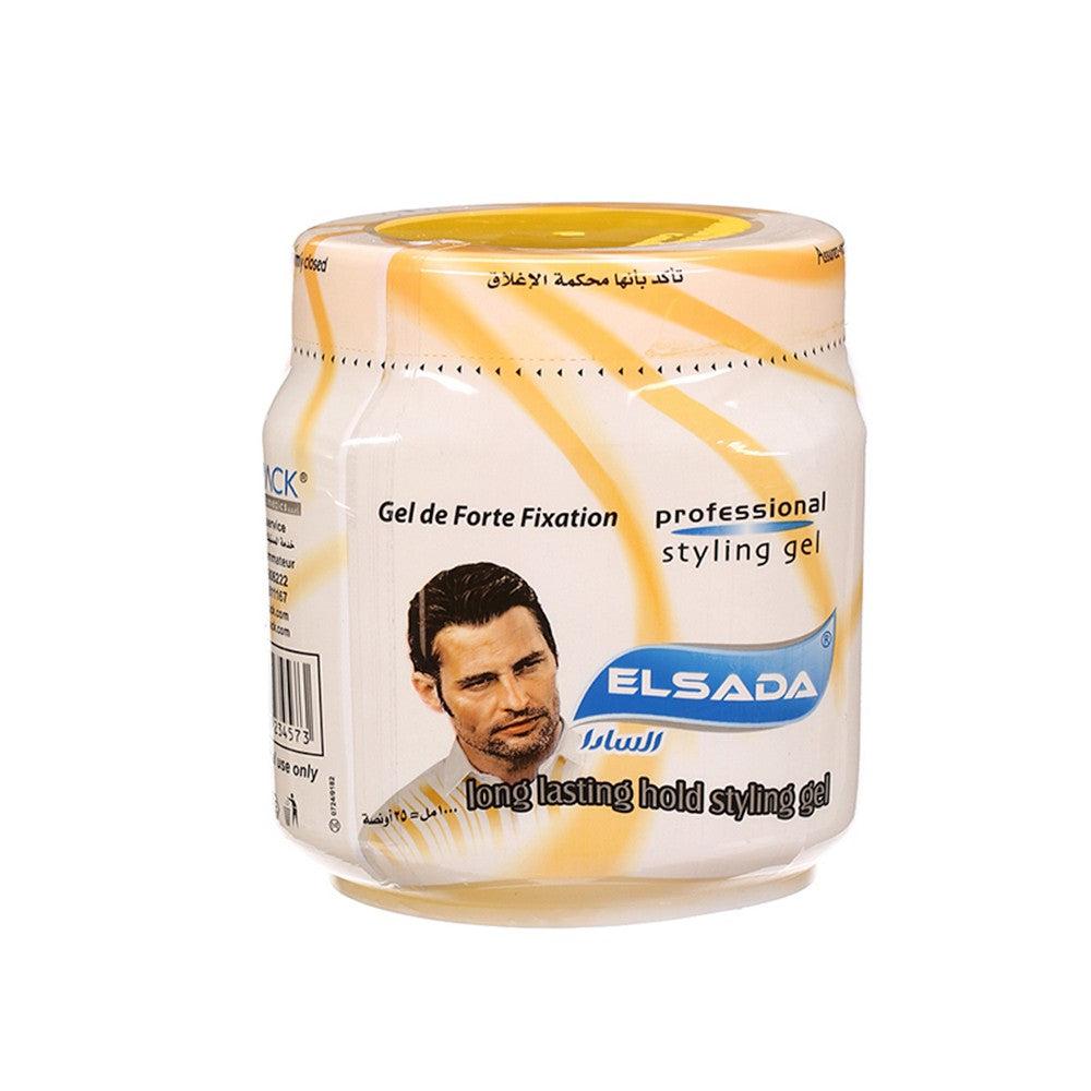 Elsada Gel De Forte Fixation Professional Styling Light Brown Gel 1000ml