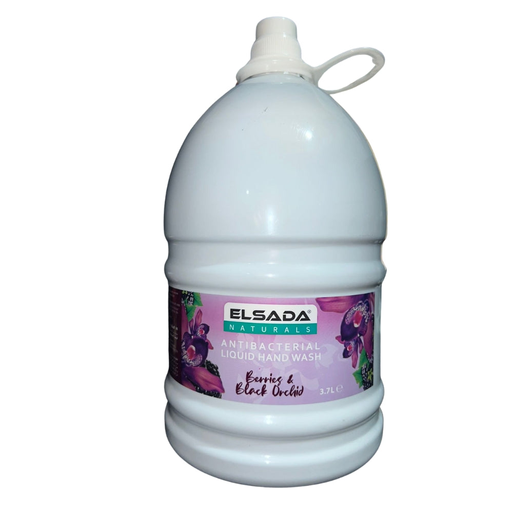 Elsada Liquid Hand Soap Gallon Berries & Black Orchid 3.7L