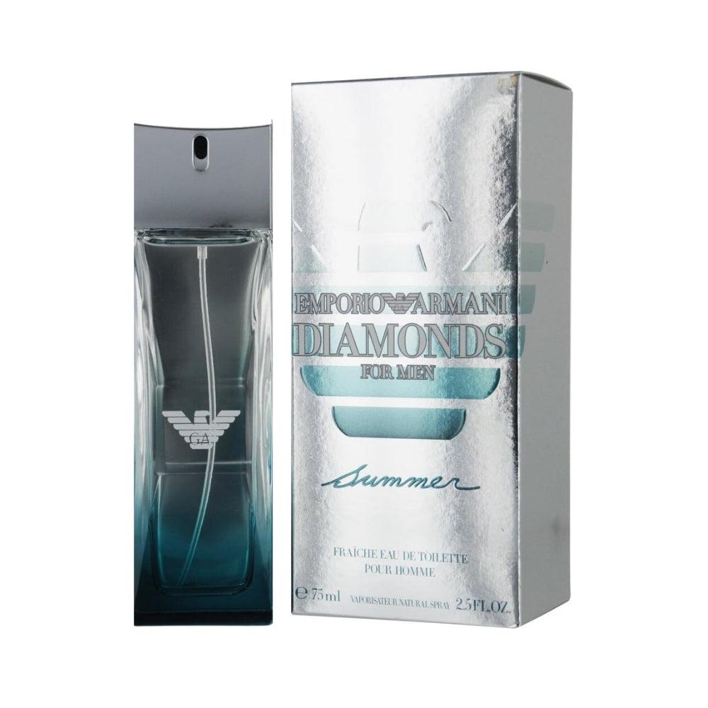 Emporio Armani Diamonds Summer Eau De Toilette For Men 75ml