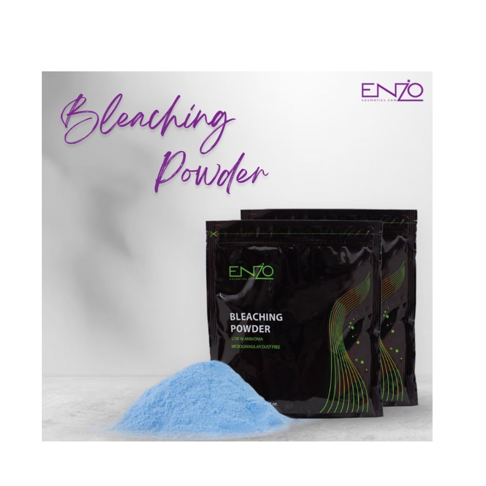 Enzo Bleaching Powder 450 grs Blue