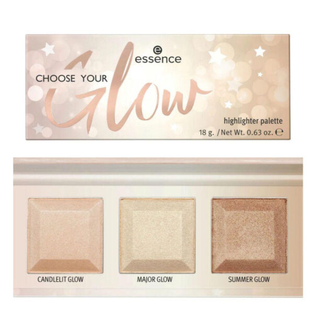 Essence Glow Highlighter palette Candlelit Glow / Major Glow/ Summer Glow
