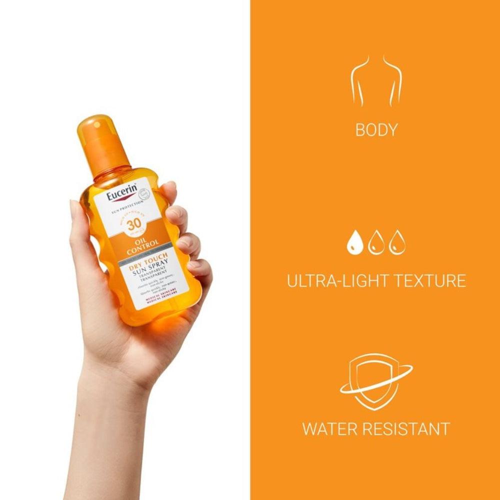 Eucerin Sun Spray Oil Control Transparent SPF 30