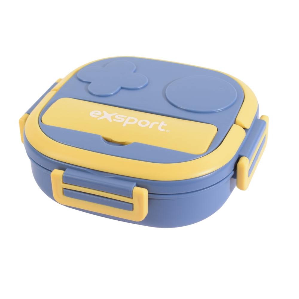 Exsport Blue & Yellow Bento Lunch Box