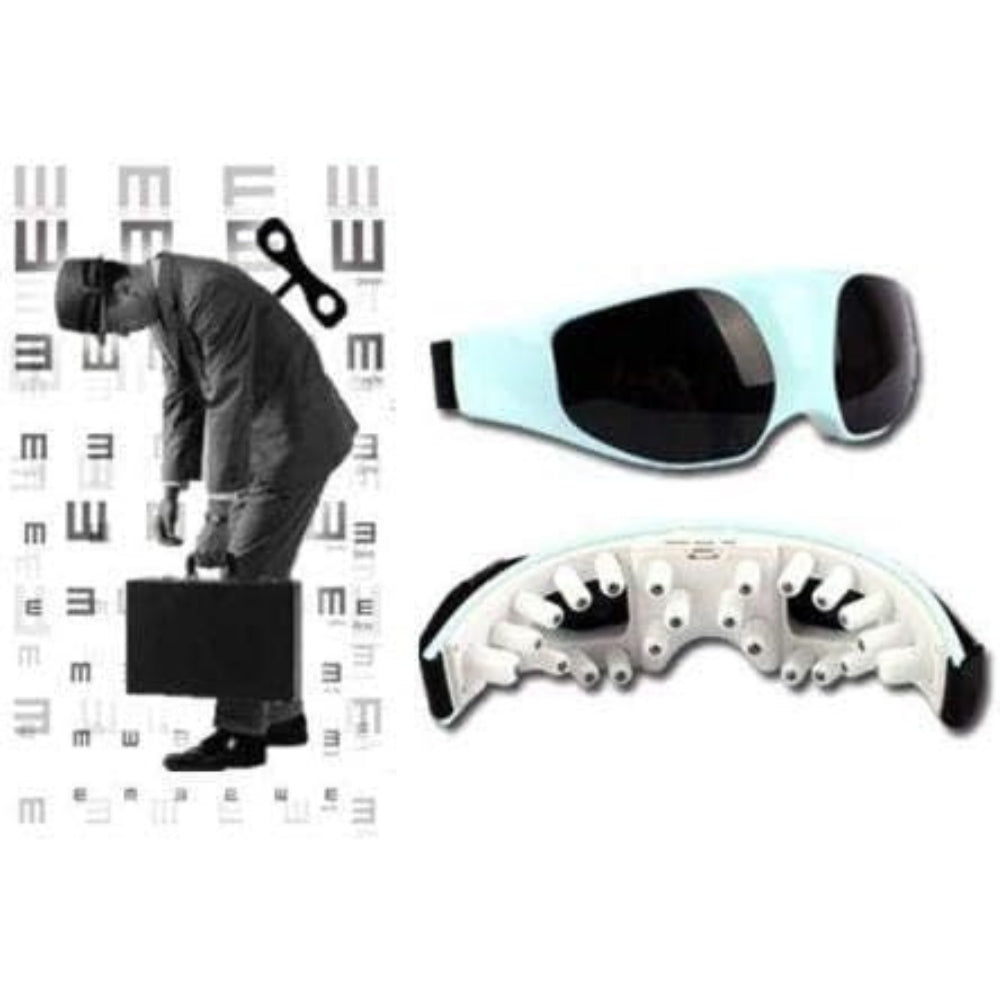 Eye massage glasses