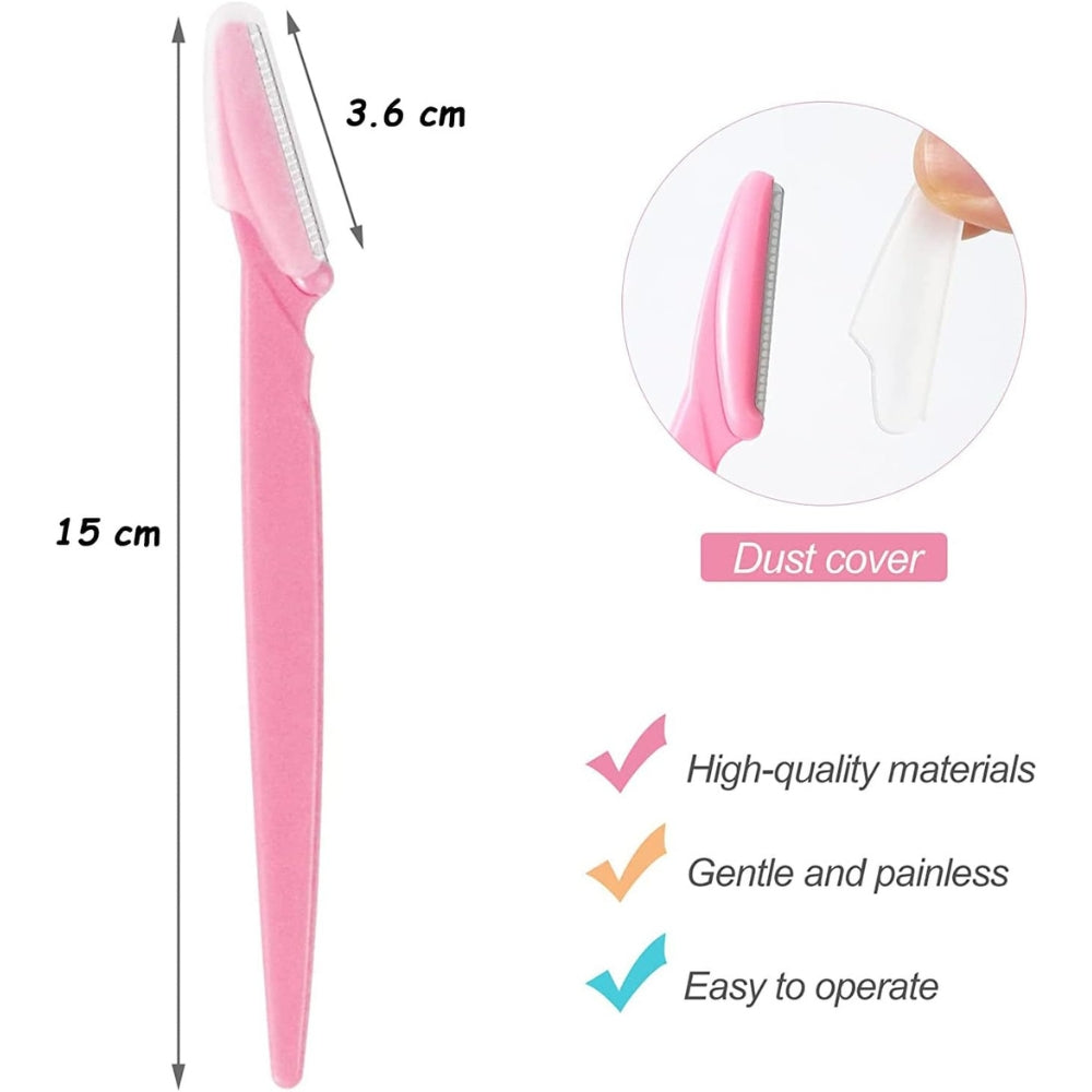 Eyebrow Razors, 6 Pieces 3 Small, 3 Big Eyebrow Razors, Eyebrow Razor, for Trimming and Shaping Eyebrows