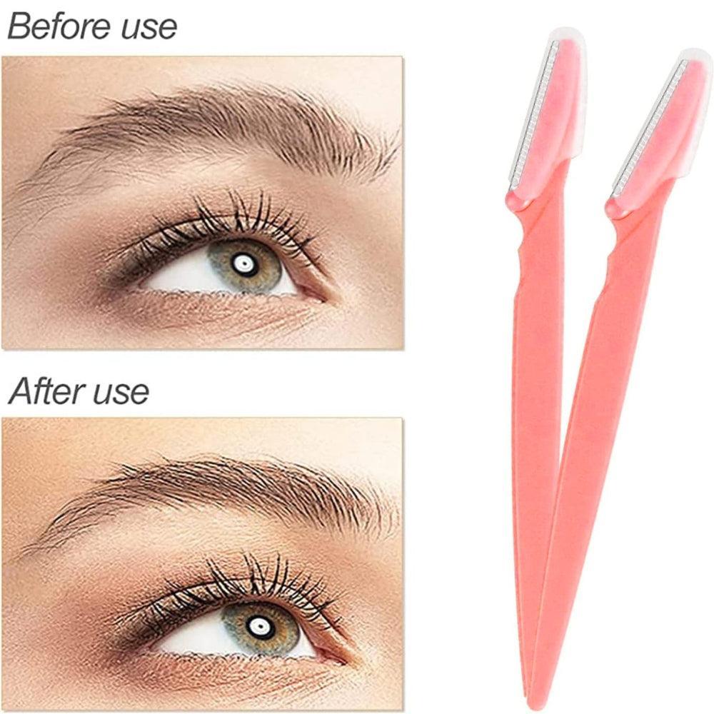Eyebrow Razors, 6 Pieces 3 Small, 3 Big Eyebrow Razors, Eyebrow Razor, for Trimming and Shaping Eyebrows (Copy)
