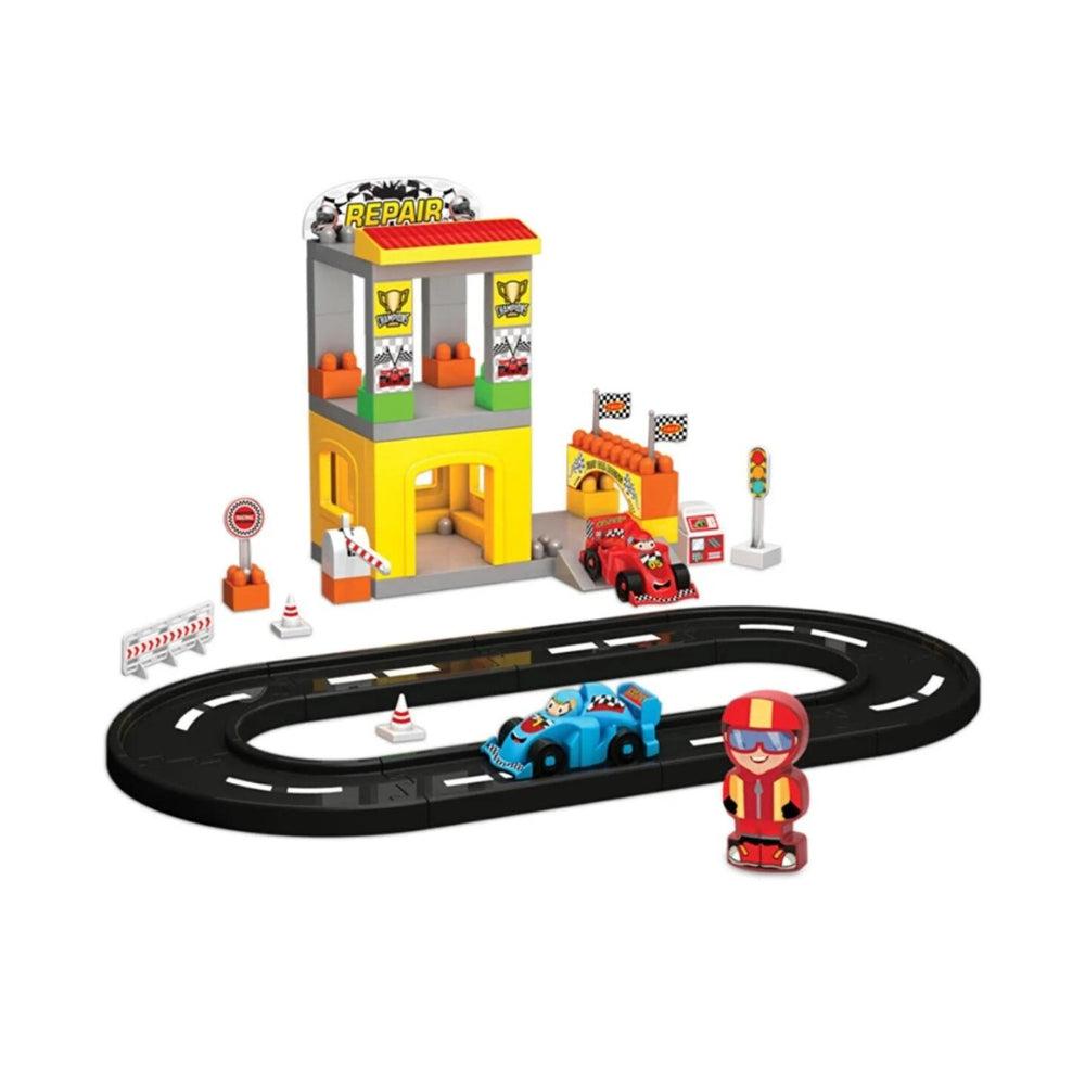 FEN TOYS F1 Racing Road Set 48 Pcs Lego Block