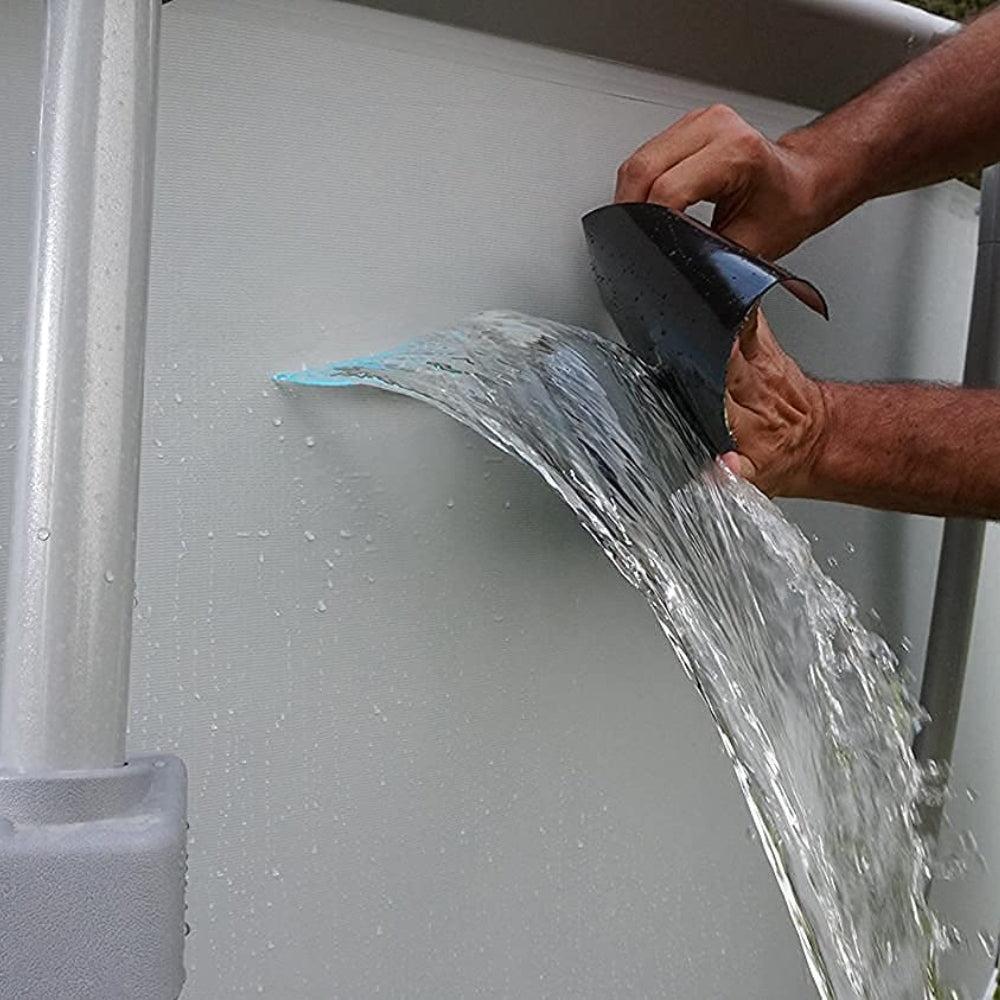 FEXME waterproof Flex Tape for Seal Leakage Tape for Water Leakage Super Strong Waterproof Tape Adhesive Tape for Water Tank,Sink Sealant,Kitchen,toilet Tub for Gaps 12" x 5' Black